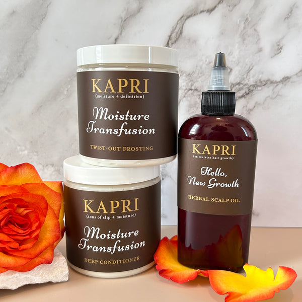 Moisture Transfusion Trio – Kapri Haircare